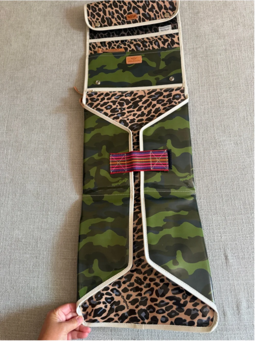 Consuela Camo Legacy Tote Baby Insert with Changing Mat Diaper Pad new with tags